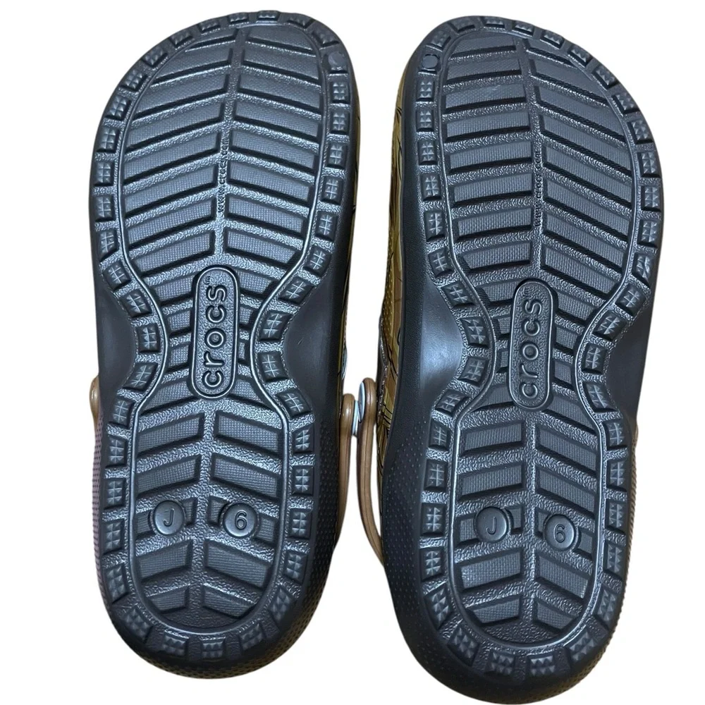 Star Wars Chewbacca X Crocs Classic Lined Clog Espresso Size Junior 6